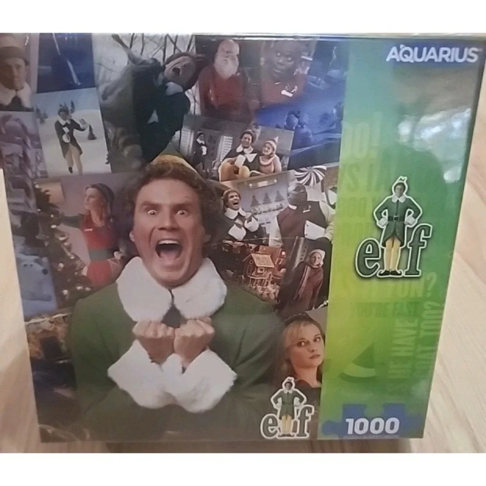 Elf Movie Collage Puzzle 1000 Piece Jigsaw Puzzle New Factory Sealed 20